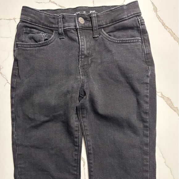 OLD NAVY | Big Girls Black Denim High Rise Stretch Flare Jeans Size 10 - Picture 3 of 9